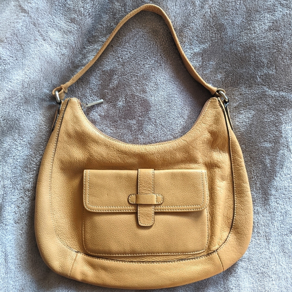 Giani Bernini leather short hobo bag